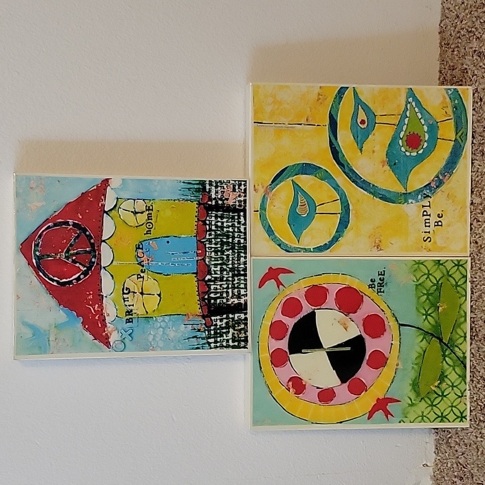 Colorful Whimsical Wall Art